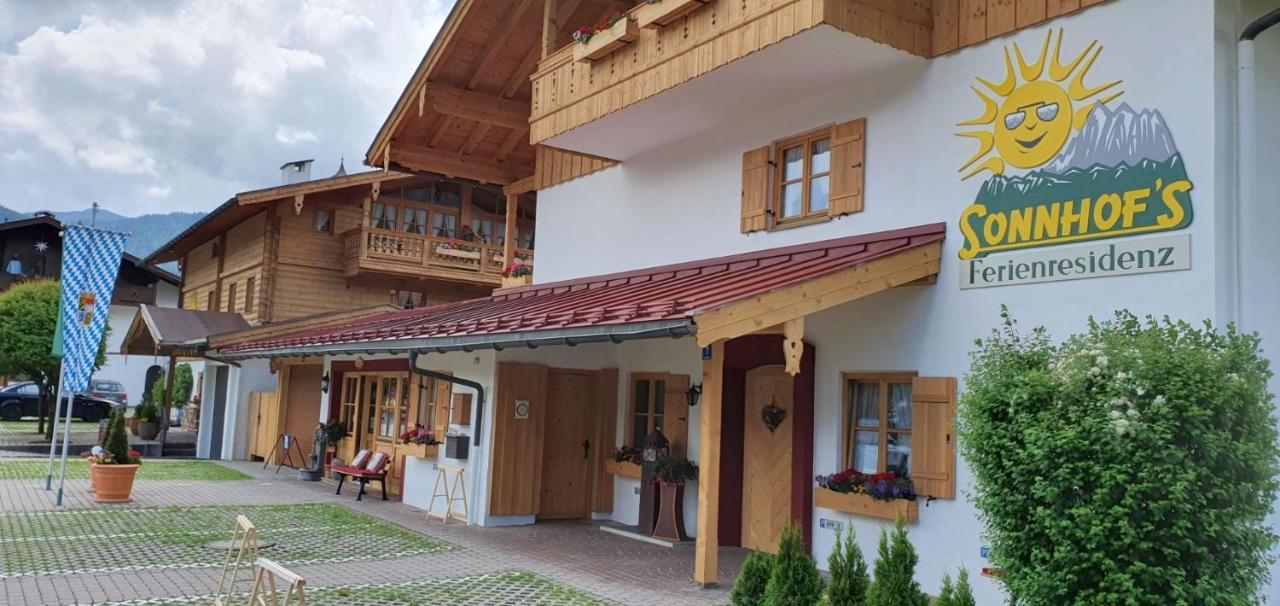 Hotel Sonnhof's Ferienresidenz Reit im Winkl Exterior foto